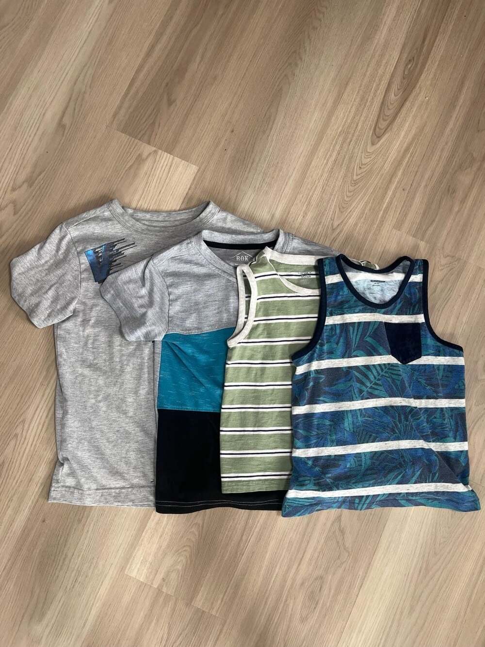 Assorted Boys Tops Bundle - Gymgo, ROK, Carter's, and Old NavyShirts (Size 5)